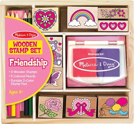 Wooden Friendship Stamp Set
