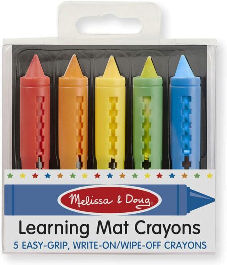 Learning Mat Crayons