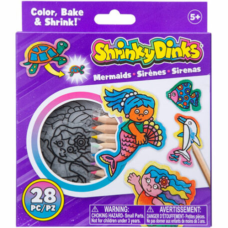 Shrinky Dinks-mermaid