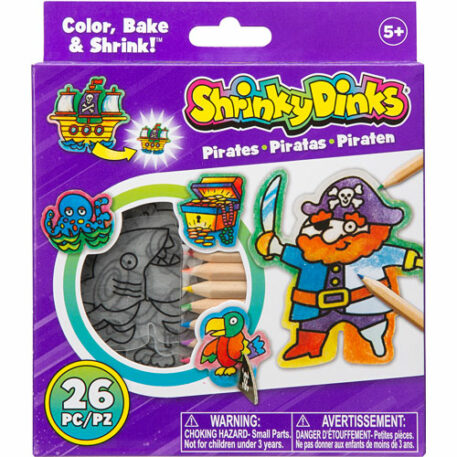 Shrinky Dinks-pirates