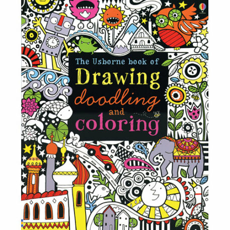 Drawing,doodling and Coloring Book