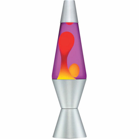 Lava Lamp - 14.5" Yel/Purpl