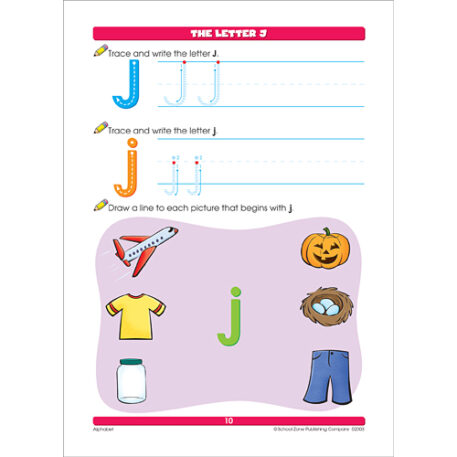 Alphabet K-1 Workbook