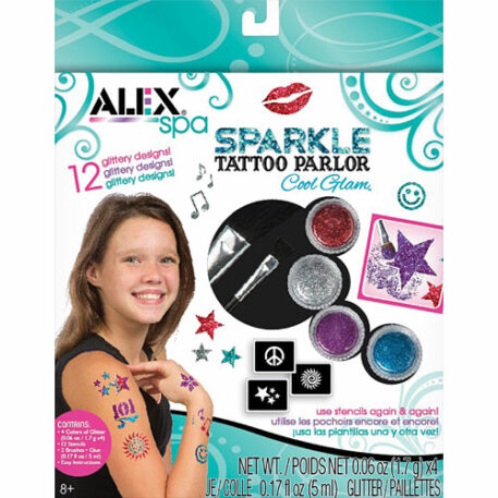 ALEX Toys Spa Sparkle Tattoo Parlor Cool Glam