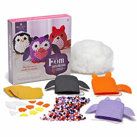 Craft-tastic Pom Stuffed Animals Kit