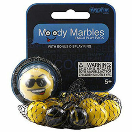 Cool Moody Mibster Emoji Play Pack with Bonus Display Ring