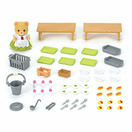 Calico Critters School Lunch Set Toy