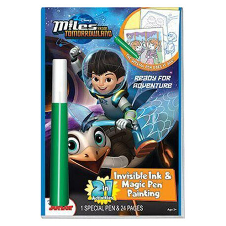 Miles From Tomorrowland Ready for Adventure 2 in 1 Invisible Ink & Magic Pen Painting