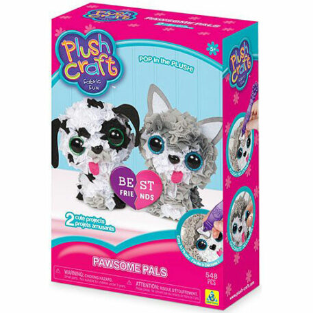 The Orb Factory PlushCraft Pawsome Pals 3D