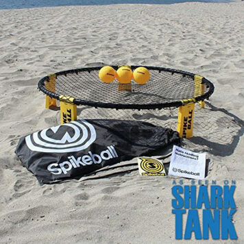 Spikeball Combo Meal - As Seen On Shark Tank TV - 3 Ball Set, Drawstring Bag, And Rule Book