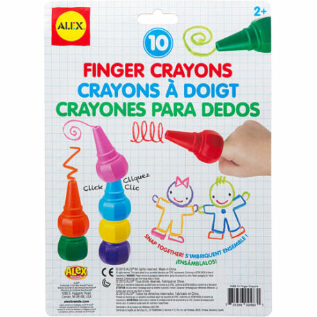 ALEX Toys Artist Studio 10 Finger Crayons