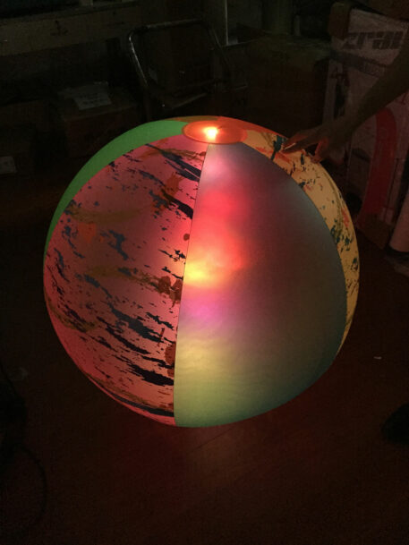 36" Aqua Glow LED Beach Ball