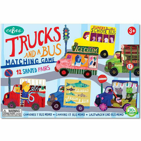 Trucks and Bus Matching Game