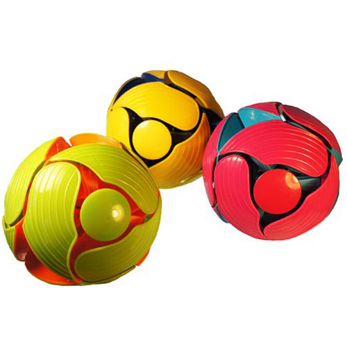 Hoberman Switch Pitch Color-flipping Balls Blue and Yellow Colors for sale online 