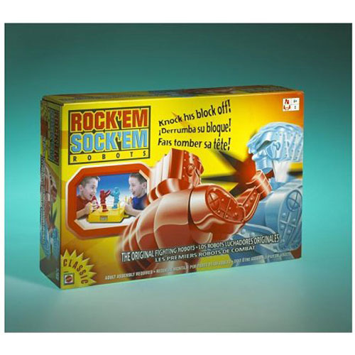 Rock'em Sock'em Robots Boxing Mattel 2003 Classic Game 35th Anniversary Edit for sale online 