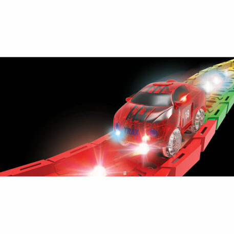 Twister Tracks 221 (11 feet) Neon Glow Track + 1 Police Car