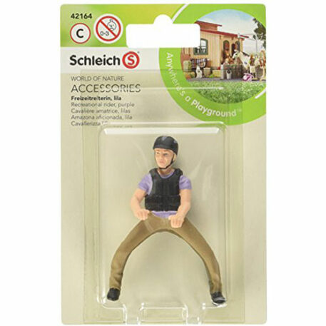 Schleich Recreational Rider Play Set, Purple