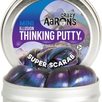 Crazy Aaron's Super Scarab Illusion Thinking Putty 2" Tin