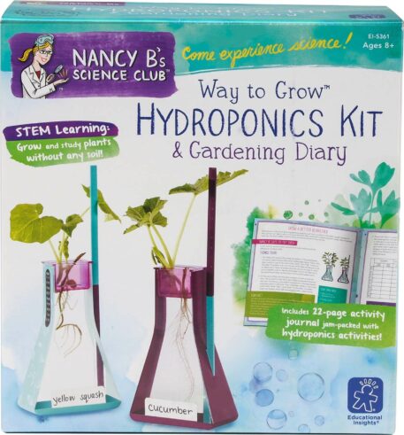 Nancy B's Science Club Way to Grow Hydroponics Kit & Gardening Diary