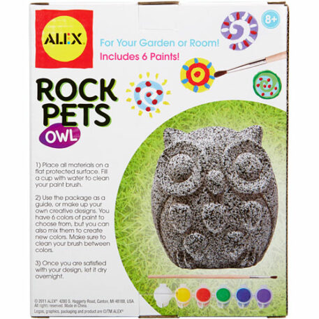 ALEX Toys Craft Rock Pets Owl
