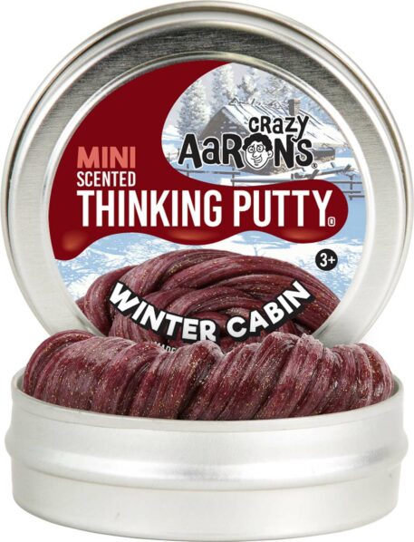 Winter Cabin Scented Thinking Putty 2" Tin