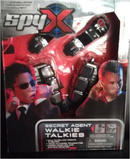 Secret Agent walkie Talkie