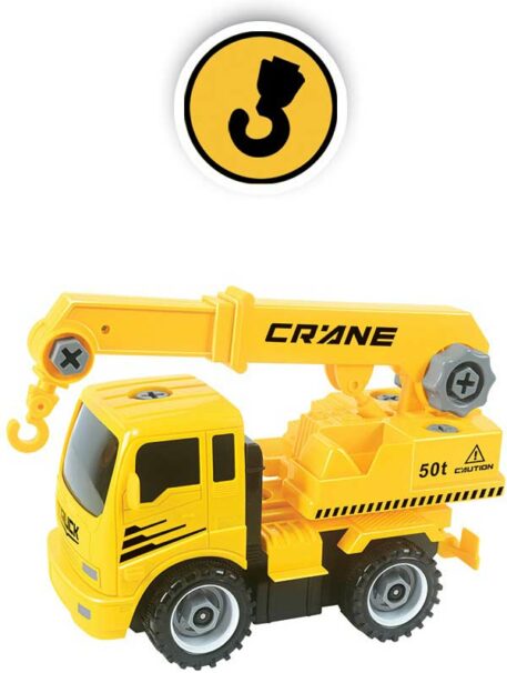 Construct A Truck - On The Job Crane