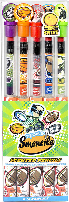 Sports Smencils 5-Pack