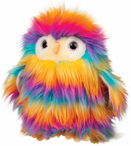 Douglas Izzy Owl Rainbow Fuzzle
