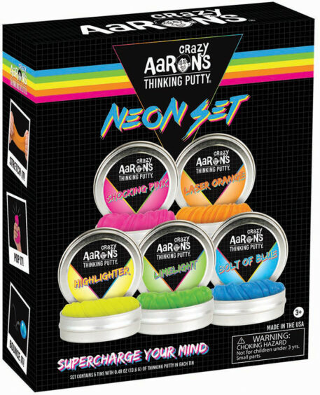Crazy Aaron's Thinking Putty Neon Set