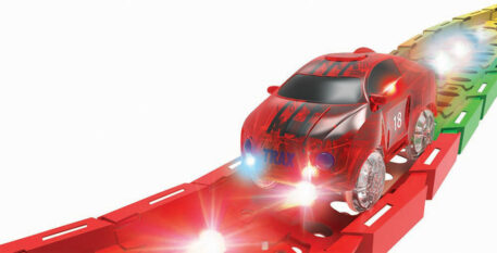 LED Twister Tracks Racer - Red