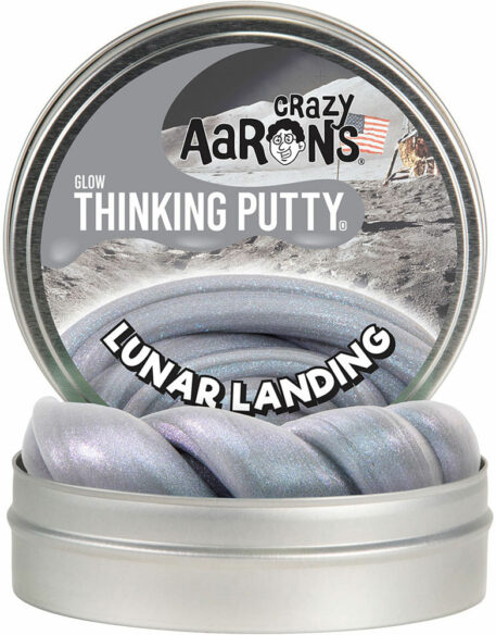 Crazy Aaron's Glow Thinking Putty Lunar Landing - Limited Edition
