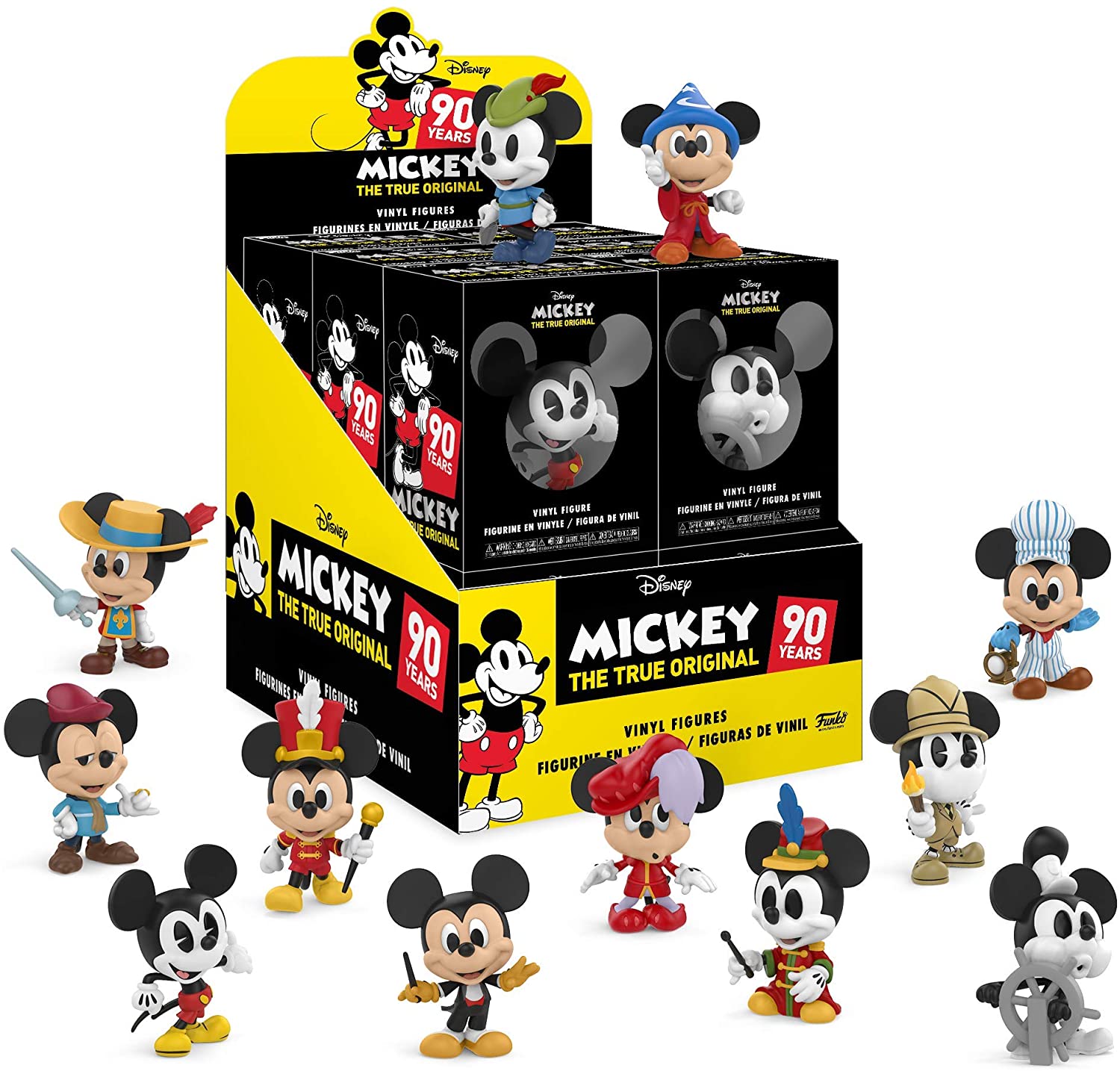 Minnie Mouse: Funko POP 1 FREE Classic Disney Trading Card Bundle 24769 x Disney Vinyl Figure 