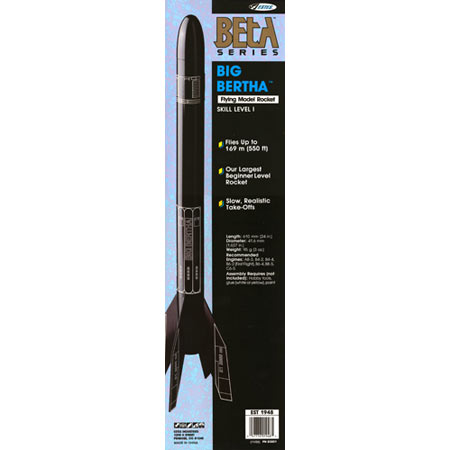 Estes Big Bertha Rocket Kit Skill Level 1 EST1948 