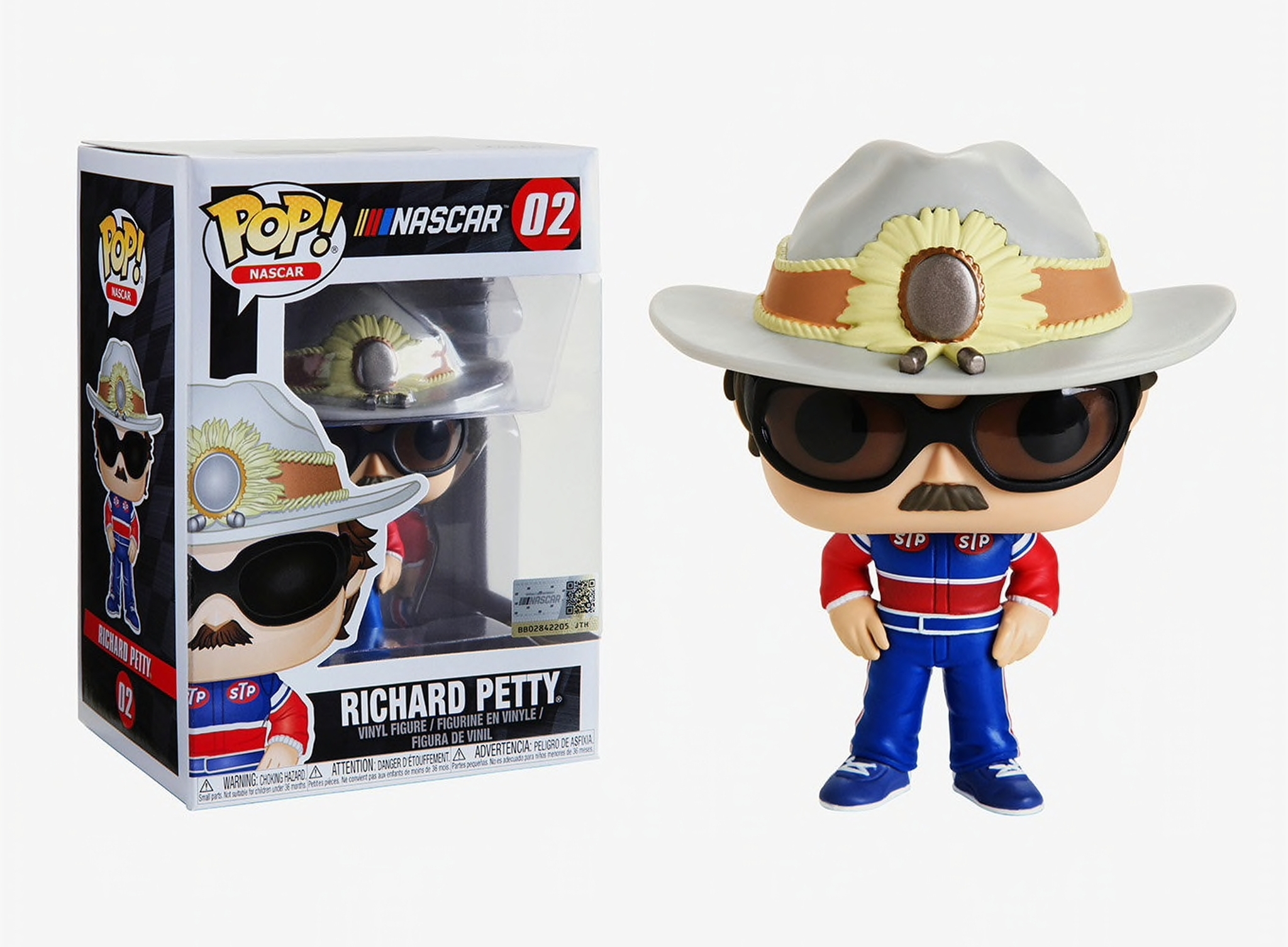 NASCAR #02 figurine Funko Richard Petty Nascar Driver coureur POP 