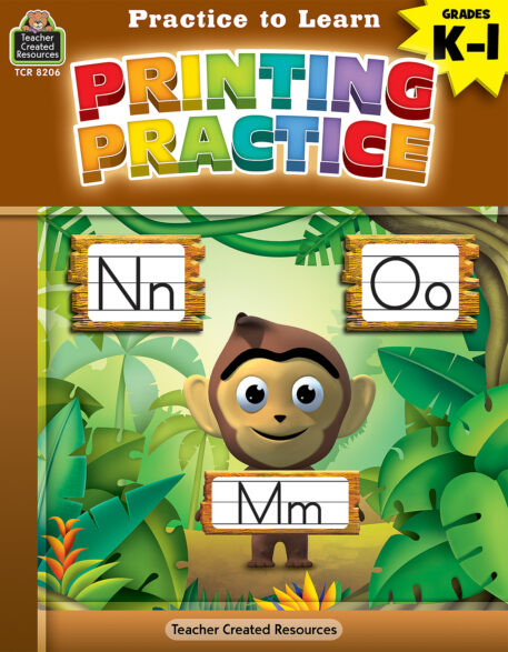 Practice To Learn: Printing Practice (Gr. K - 1)