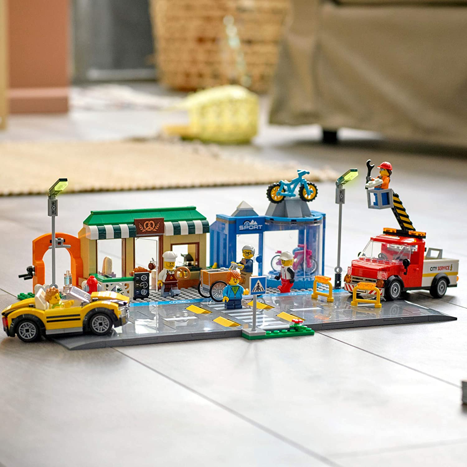negativ om Bliv ophidset City Lego Shopping Street – Awesome Toys Gifts