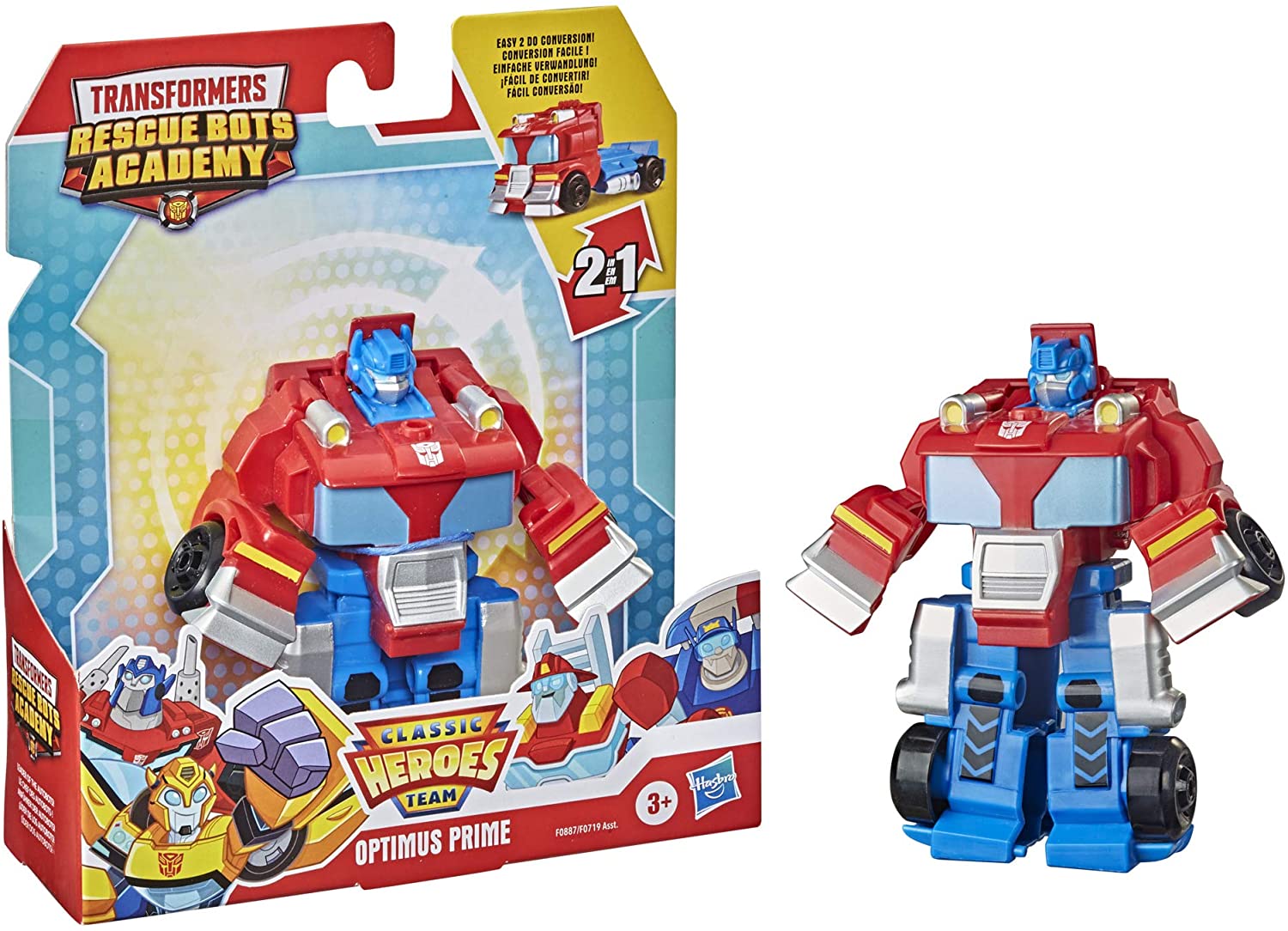 Playskool Transformers Rescue Bot Academy Rescue Team 4.5" Converting Fig. 4pk 