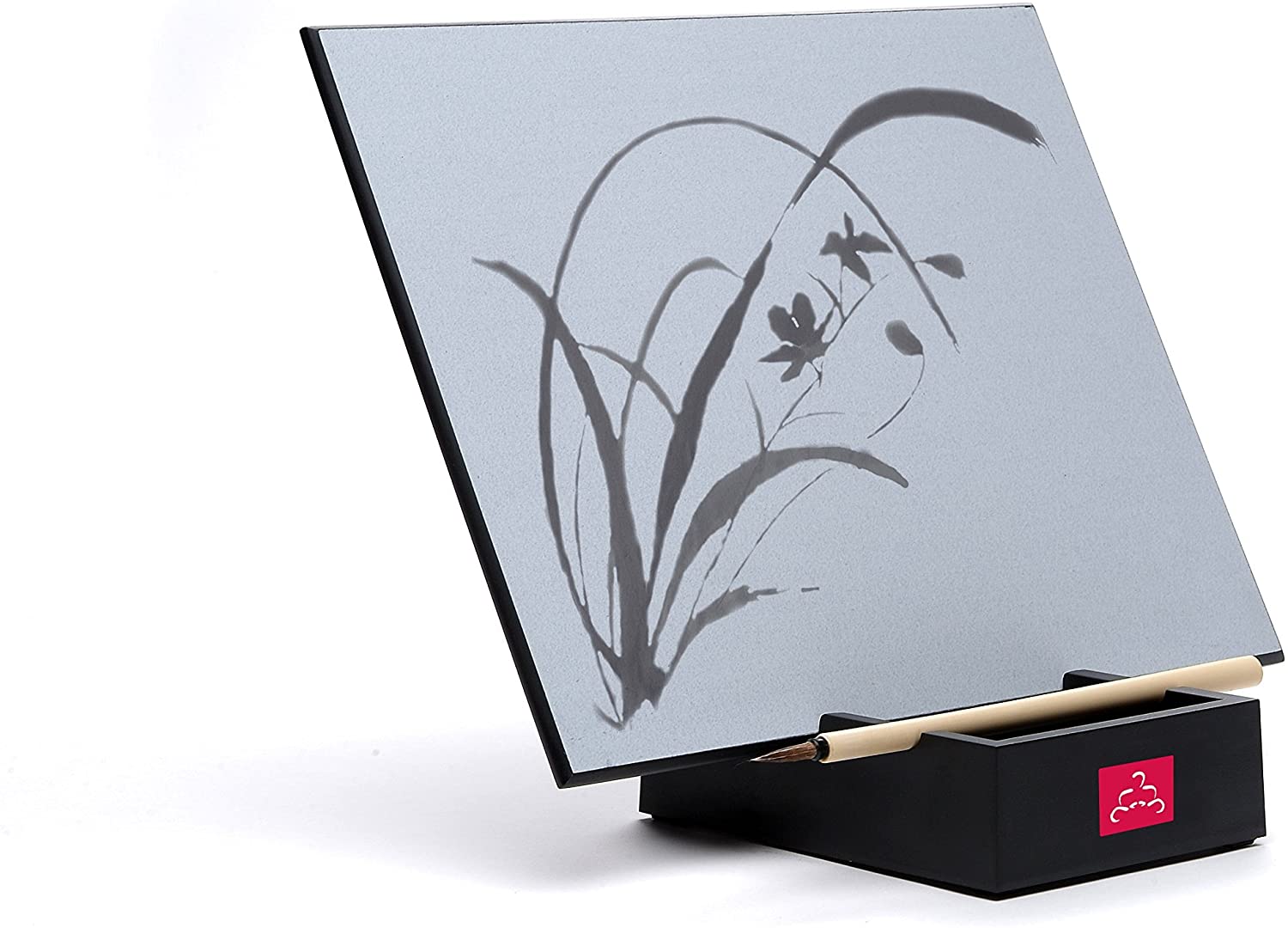 Original BUDDHA BOARD: Water Painting with Bamboo Brush & Stand ~ LNC