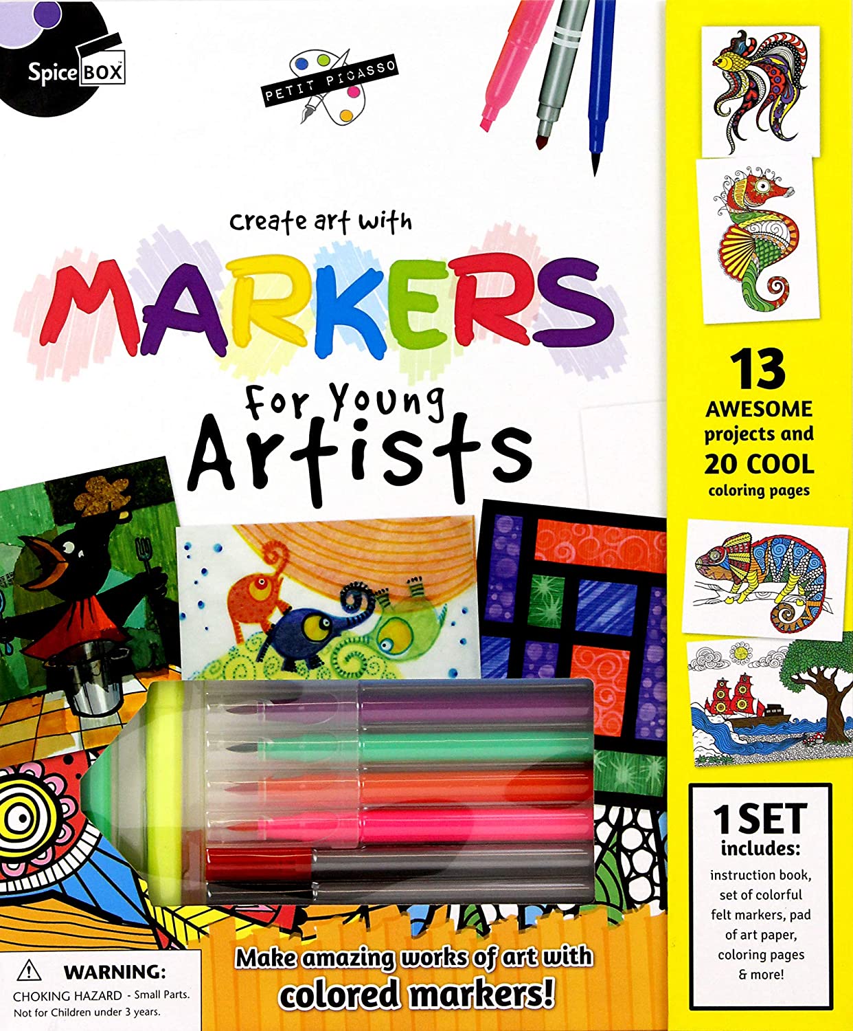 Spice Box Petit Picasso Markers for Young Artists – Awesome Toys Gifts