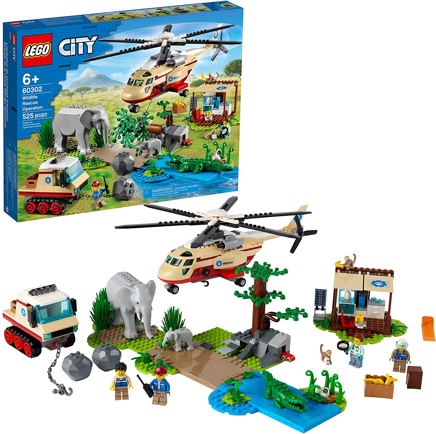 identifikation Långiver Inspirere LEGO City Wildlife Rescue Operation – Awesome Toys Gifts