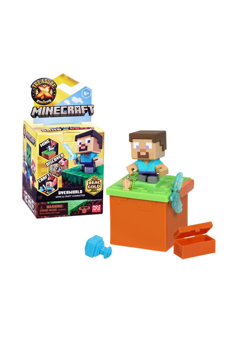 12 Treasure X Minecraft Overworld Mine & Craft Characters Adventure Fun Toy  review! 