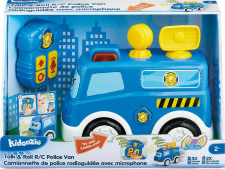 Talk Roll Radio Control Police Van