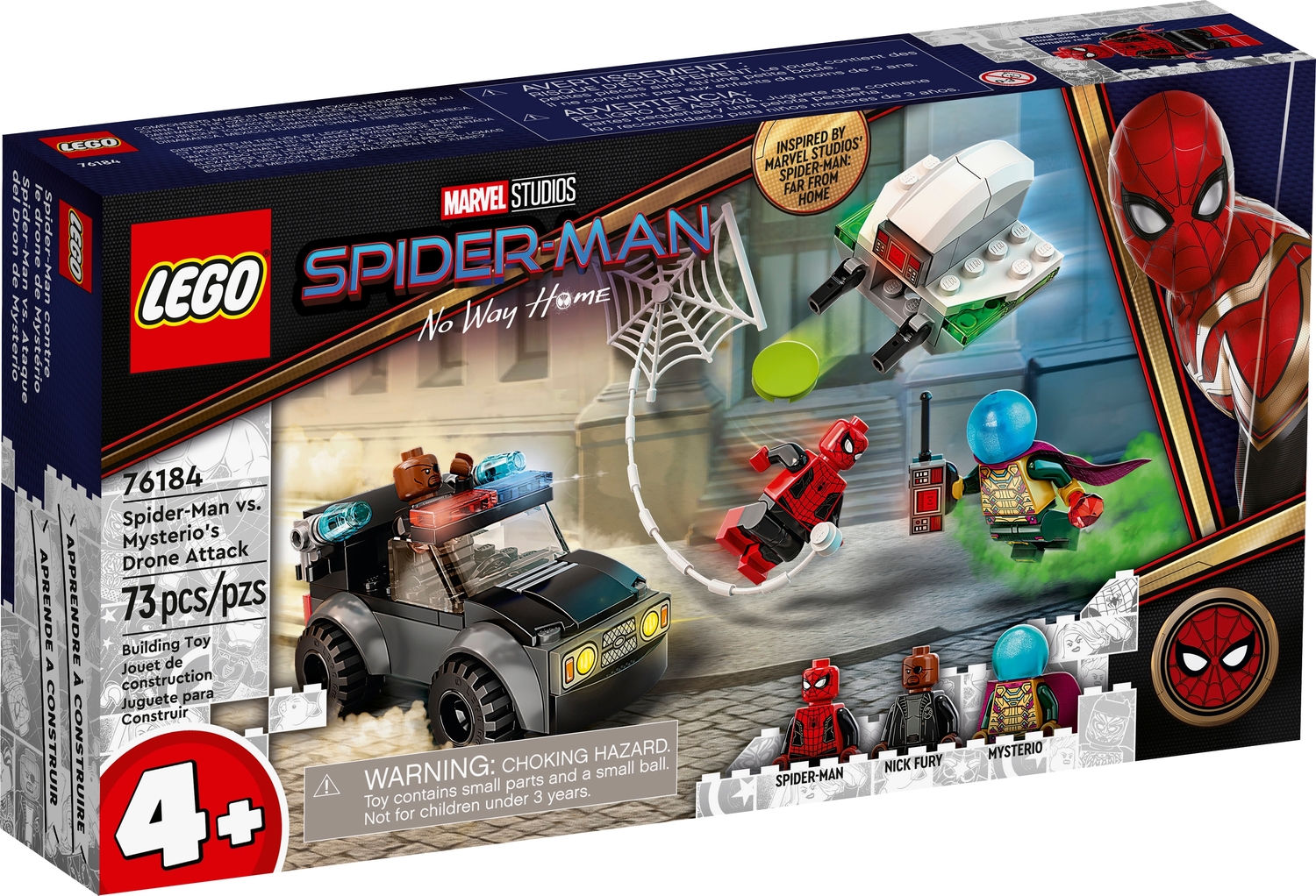 LEGO Spider-Man: Spider-Man vs. Mysterio's Drone Attack – Awesome Toys Gifts