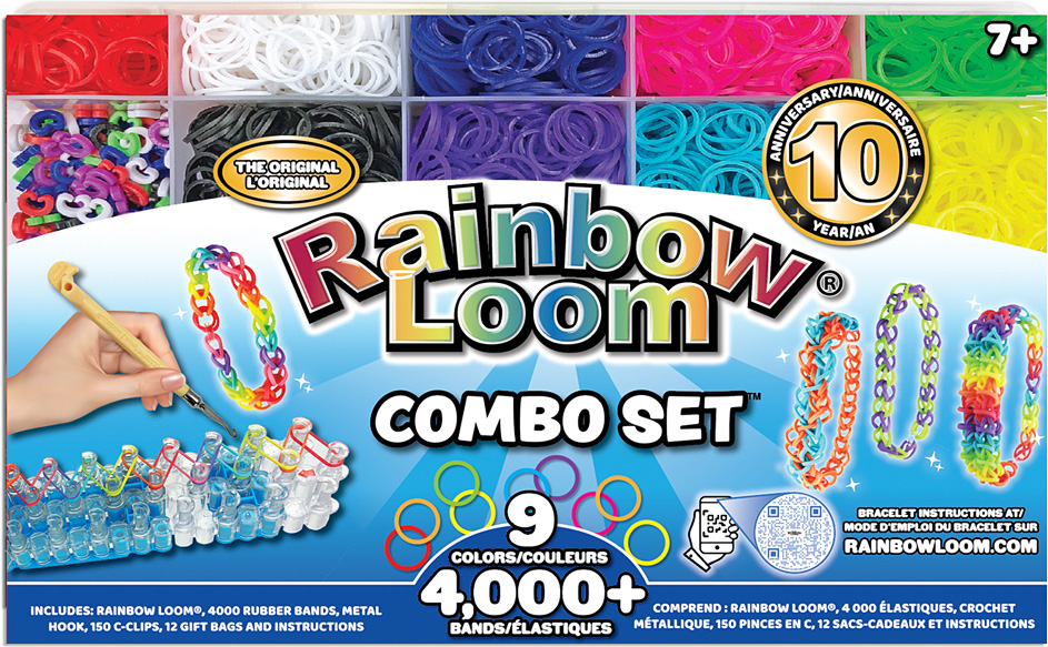 3000+pcs Rubber Band Bracelet Kit Colorful Loom Bracelet - Temu