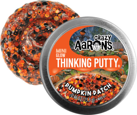 Pumpkin Patch Seasonal 2" Thinking Putty Tin