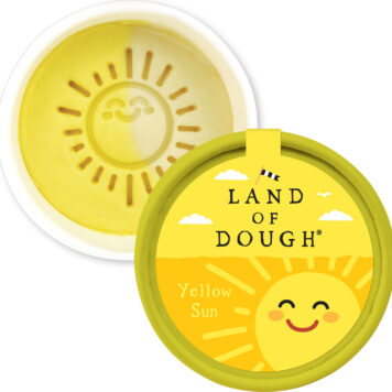 Land of Dough Yellow Sun 1 ounce Mini Cup