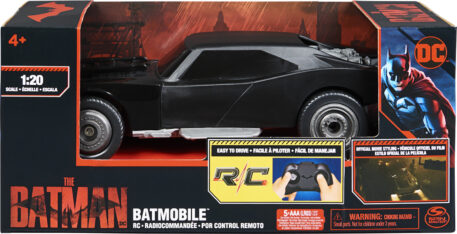 DC Comics DCR VHC Batmobile Movie GML Radio-Controlled (RC) model Car Electric engine 1:20