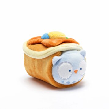 Anirollz Owlyroll Pancake Blanket - 6in Small