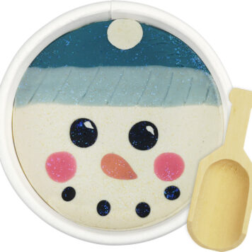 Land of Dough Frosty Friend Holiday 7 Ounce Luxe Cup